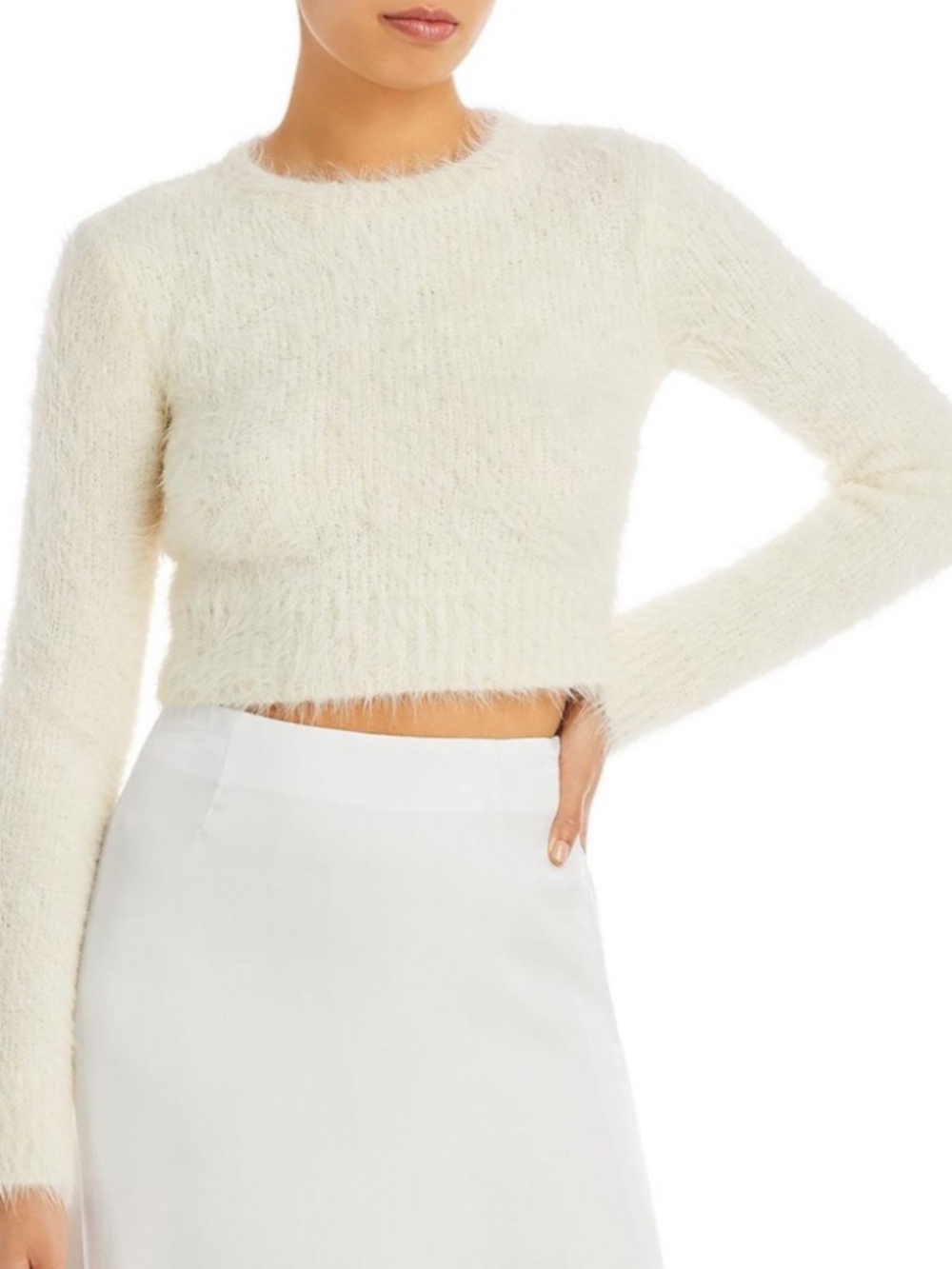 Frame Denim Sweater Size S in White Retails $125